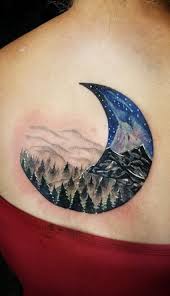 Crescent moon tattoos are absolutely popular among teh youngsters. 100 Unique Moon Tattoos Ideas And Meanings Tattoo Me Now
