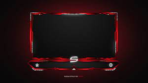 Diablo mascot logo and twitch overlay template. Facecam Overlay Twitch Graphics On Behance