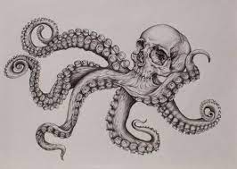 Maybe you would like to learn more about one of these? Unique Black And White Octopus Skull Tattoo Design Tattooimages Biz