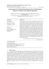 Sewa truk tangerang selatan engkel di box tronton city banten jasa double fuso kota mobil herman pindahan tni beeliroo 10 daftar jasa sewa truk di tangerang, buat kamu yang mau pindahan. Pdf Assessing The User Satisfaction Perspectives Of Information System A Library Case Study In Indonesia