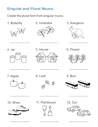 One or many, your youngster needs to learn how nouns work! Singular And Plural Nouns Worksheet All Esl