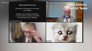 Then he realized we all could use a laugh. Texas Attorney Gets Stuck With Cat Filter On Zoom Kvue Com