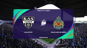 This logo is compatible with eps, ai, psd and adobe pdf by downloading waasland beveren vector logo you agree with our terms of use. Pes 2021 Kas Eupen Vs Waasland Beveren Belgium Jupiler League 07 11 2020 1080p 60fps Youtube