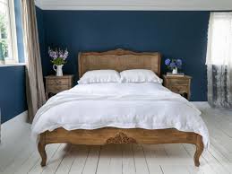 Simply attached the upholstered bed to the side rails and footboard. Chateauneuf Rustic Rattan Bed Sussex By The French Bedroom Company Houzz Ie