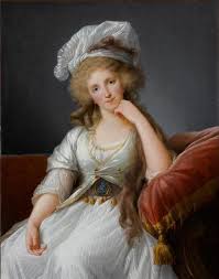 Lamballe S Sister In Law Louise Marie Adelaide De Bourbon Painted By Vigee Lebrun 1789 The Two Were Very Close S Portrait Female Artists French Revolution