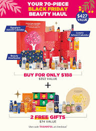 L Occitane Black Friday Beauty Haul Both Calendars Free Gifts 188 Hello Subscription In 2020 Beauty Advent Calendar Black Friday Beauty Templates Printable Free