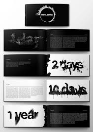 Black And White Graphic Design Layout 90 Best Brochure Designs Inspiration Idesignow Brochure Design Inspiration Brochure Design Book Design Layout