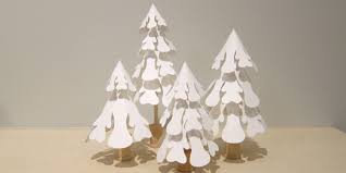 Create your own easy giant paper snowflakes with our paper snowflake tutorial and template. Just Crafty Enough Iron Craft 13 Challenge 24 Paper Snowflake Trees