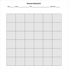 U Shaped Classroom Seating Chart Template Www