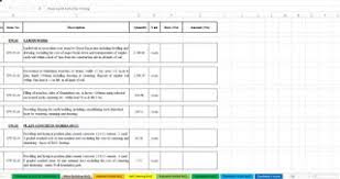 Sample boq excel formats / image result for boq format for building | resume, sample. Bill Of Quantities Poq Spreadsheet