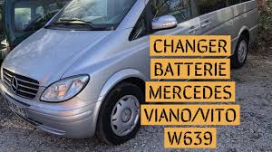 Changer Batterie Mercedes Vito Viano Mercedes Take Off Battery Mercedes Viano Youtube
