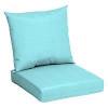Instantly upgrade your favorite patio furniture with outdoor/indoor high back/adirondack patio chair cushion, perfect replacement cushions for any suitable chair. 1