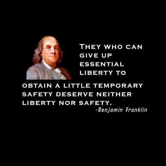 They Who Can Give Up Essential Liberty To Obtain A Little Temporary Safety  Deserve Neither Liberty Nor Safety ~ Benjamin Franklin Quote Metal Photo  Q-488 – DOMAGRON