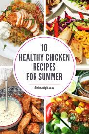 We find these especially delicious during the spring and summer months, when we can top them with fresh cilantro and tomatoes from our garden. 10 Healthy Chicken Recipes For Summer Healthy Chicken Recipes Summer Recipes Dinner Healthy Summer Dinner Recipes