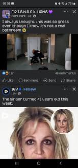 Barefoot in Public Bathroom Scene from Friends