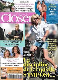Closer N 646 27 10 2017 Brigitte Macron Celine Dion B Tapie Beckham Hollande Brigitte Macron Celine Dion Et Beckham