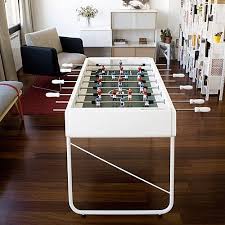 Designed By Rafael Rodriguez The Rs 3 Foosball Table Updates The Traditional Foosball Table Into A Modern Classic Foosball Table Foosball Table