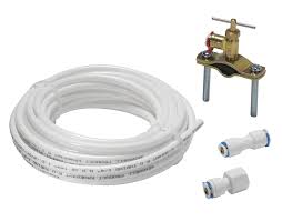 Braided stainless steel waterline, 1/4c x 1/4c for refrigerator ice maker smart choice 5308815072. Homewerks 25 Push To Connect Poly Ice Maker Installation Kit At Menards