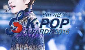 6th gaon chart k pop music awards 2016 lineup kpopmap