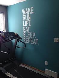 Write Something On The Wall Workouthealthy Gym Room At Home Home Gym Design At Home Gym