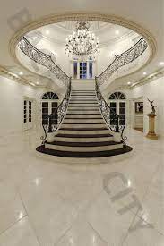 Elegant Ivory Stair Backdrop Luxury Staircase Staircase Design Luxury Chandelier