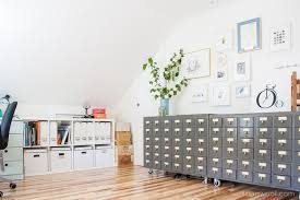 Rustic bohemian attic bedrrom design. Attic Craft Room Reveal One Dog Woof