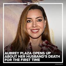 The "Parks and Recreation" actress talked about her late husband, Jeff  Baena, during an appearance