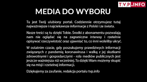 Tvp info jest polską stacją telewizyjną o charakterze informacyjnym, która należy do telewizji polskiej s.a. Media Do Wyboru Tvp Info