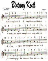 Not Angka Lagu Anak Anak Indonesia Lagu Not Musik Pianika