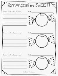 Synonyms Are Sweet Vocabulary Freebie Teacher Karma Vocabulary Synonyms And Antonyms Classroom Freebies