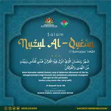 Kalau kiranya al quran itu bukan dari sisi allah, tentulah mereka. Salam Nuzul Al Quran 29 April 2021 Rakan Alam Sekitar Facebook
