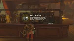 Knight'S Saddle | Zeldapedia | Fandom