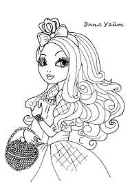 Sofia the first coloring pages. Apple White Ever After High Coloring Pages Download Print Online Coloring Pages For Free Color Nimbus