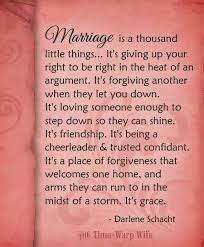 Marriage Is A Thousand Little Things Time Warp Wife Beautiful Marriage Quotes Positive Marriage Quotes Marriage Quotes