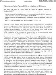 Non lo hai mai sentito nominare? Advantages Of Using Plasma Fib Over A Gallium Lmis Source Microscopy And Microanalysis Cambridge Core