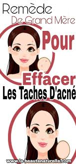Remede De Grand Mere Pour Effacer Les Taches D Acne Remede Acne Cicatrices Acne Acne