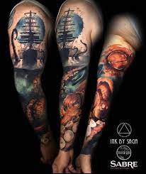 When thinking about half sleeve tattoo designs, remember that the focal point of your ink should be on the outer part of your arm where it is more visible. Top 100 Best Sleeve Tattoos For Men Cool Design Ideas Inspirations Improb