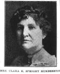Clara Elma (Speight) Humberstone (1862-1936)