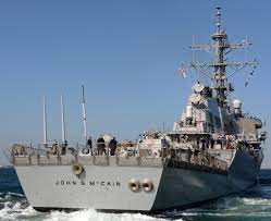 The future uss jack h. Uss John S Mccain Ddg 56 Arleigh Burke Class Flight I Destroyer Us Navy