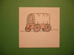 Chuck wagon colouring pages 132336 covered wagon coloring pages Let S Draw A Covered Wagon Youtube