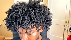 For best tips on styling curly hair for men, try to avoid thick gel or wax products, as these will make curly hair appear heavier and greasier. How To Get Curly Hair For Black Men Define Curls Natural Hair Men S Curly Hair Tutorial Youtube