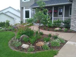 Attractive Decoration Backyard With Rock Garden Ideas Small In And Front Yard Garden Front Landscaping Front Yard