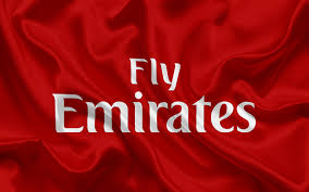 Emirates airlines logo logo in vector formats (.eps,.svg,.ai,.pdf). Download Wallpapers Emirates Airline Emblem Emirates Logo Airlines Uae Dubai Fly Emirates Besthqwallpapers Com Emirates Airline Airline Logo Emirates