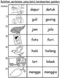 Choose the correct answer by crossing a, b, c or d! Soalan Bahasa English Tadika 6 Tahun Kecemasan R