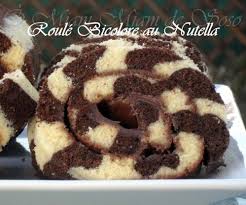Roule Bicolore Au Nutella O Miam Miam De Soso Nutella Dessert Biscuit Chocolat