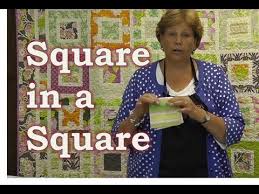 Make The Square In A Square Quilt Tutorial Youtube