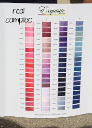 27 Abundant Exquisite Embroidery Thread Conversion Chart