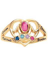 Left hand navigation skip to search results. Personalized Family Jewelry Emily Mother S Birthstone Ring Available In Gold Plated Sterling Silver Yellow And White Gold Walmart Com Walmart Com