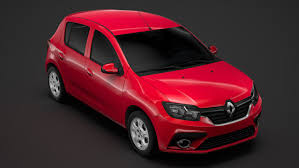 Renault Sandero 2018 Model Car 3d Model 3d Model Model