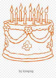 Check spelling or type a new query. Happy Birthday Cake Transparent Clipart Free Downl Birthday Cake Outline Drawing Hd Png Download Vhv